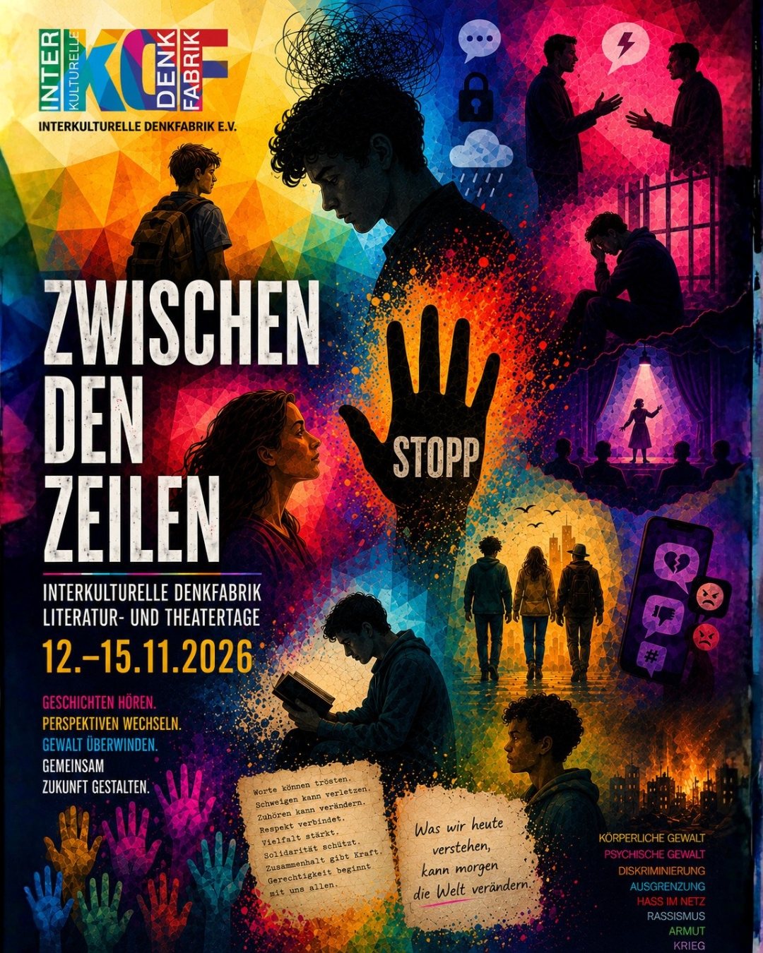 Plakat Zwischen den Zeilen 2026